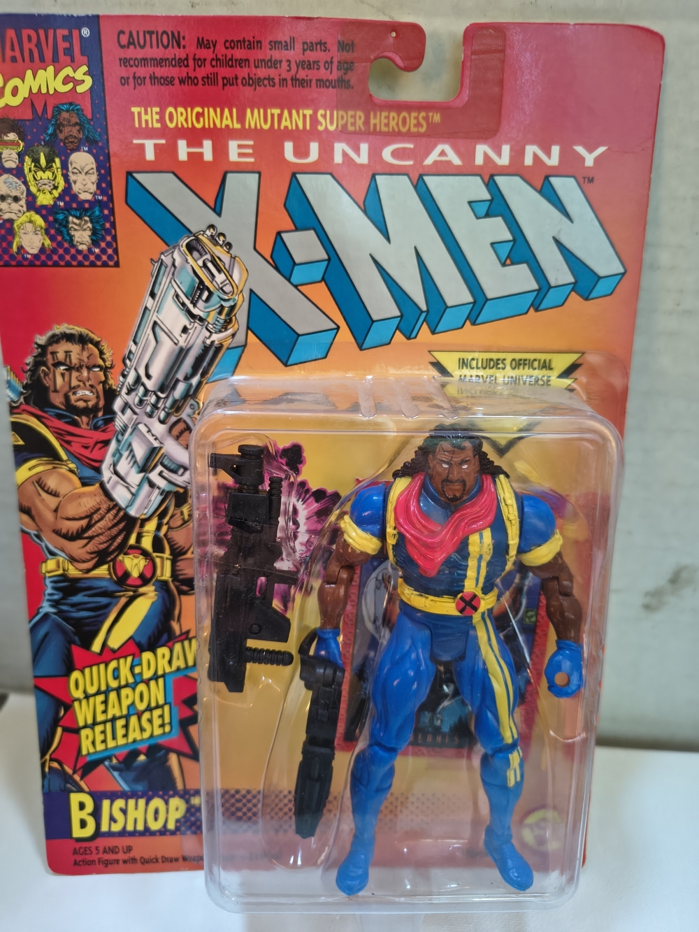 Marvel Comics The Uncanny X-Men Bishop Action Figure - Blue & Yellow